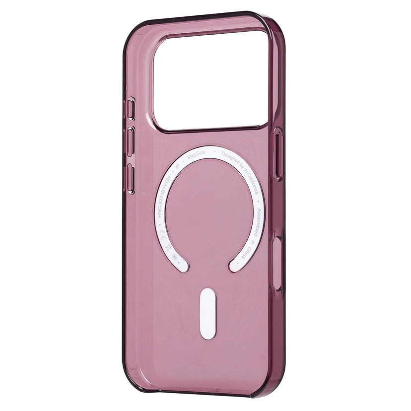 Чехол-накладка - Clear Case SafeMag для Apple iPhone 17 Pro/18 Pro (bordo)  — фото 2
