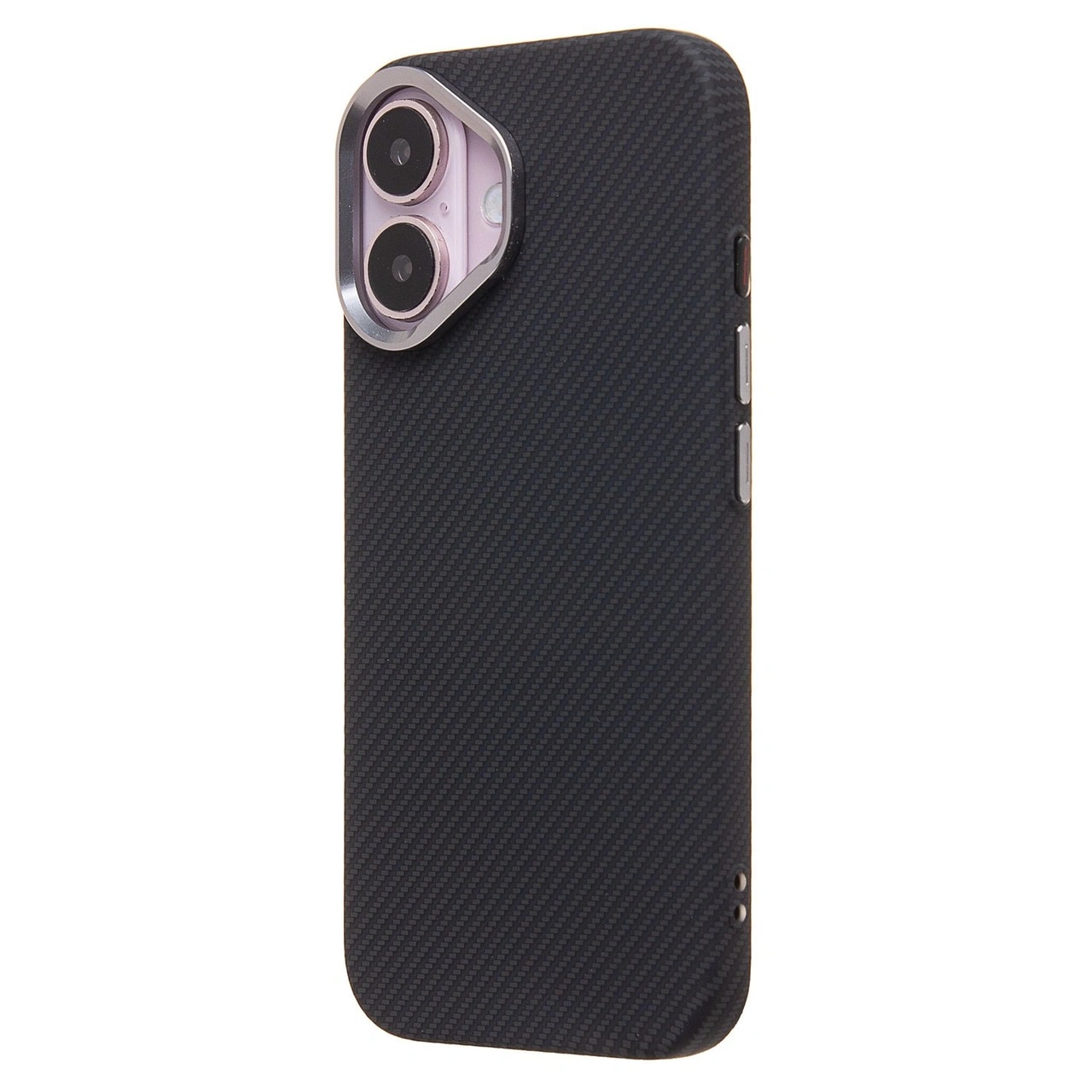 Чехол-накладка - Luxo Creative PC123 для Apple iPhone 16 (black) 