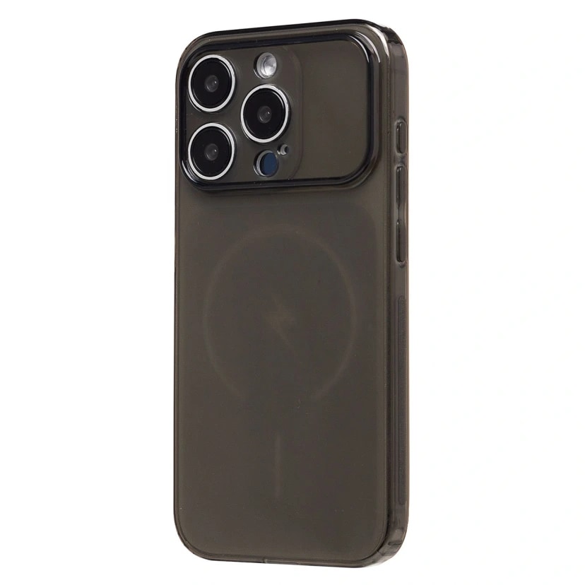 Чехол-накладка - SC350 для Apple iPhone 15 Pro (black) 