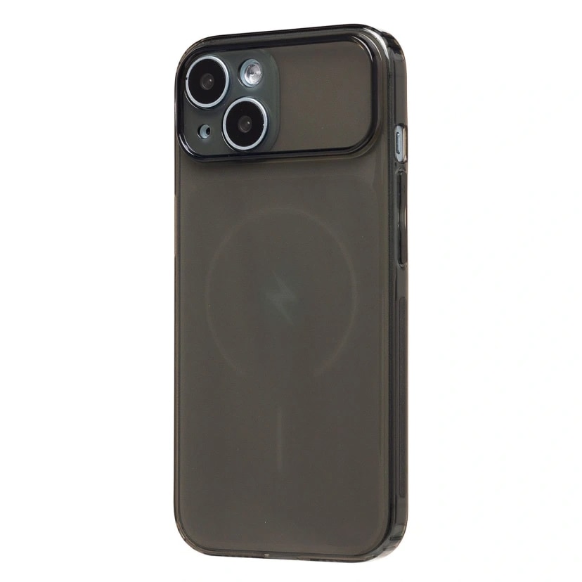 Чехол-накладка - SC350 для Apple iPhone 15 (black) 