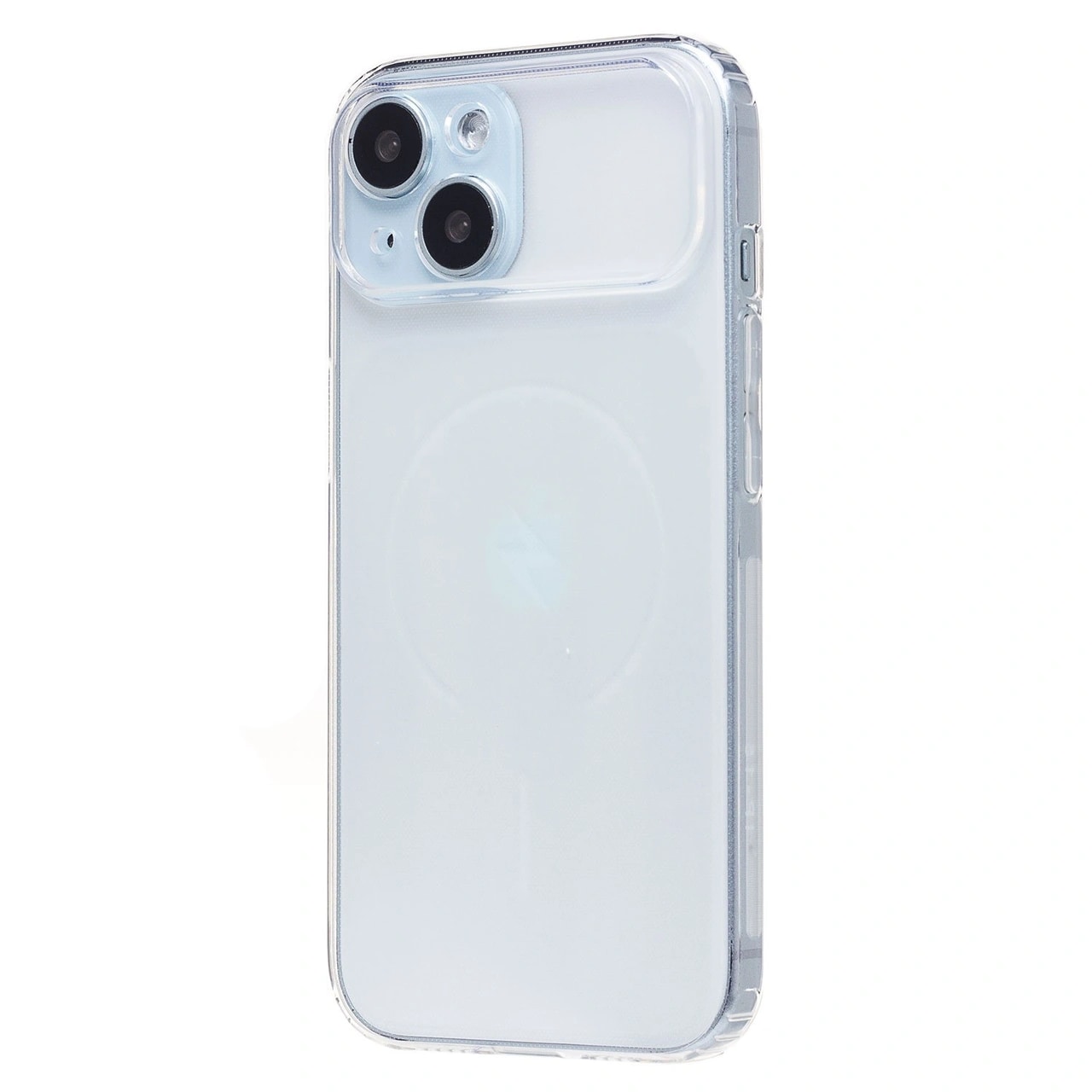 Чехол-накладка - SC350 для Apple iPhone 15 (transparent) 