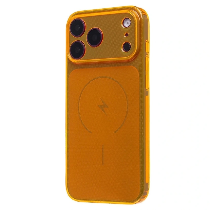 Чехол-накладка - SC350 для Apple iPhone 17 Pro Max/18 Pro Max (orange) 