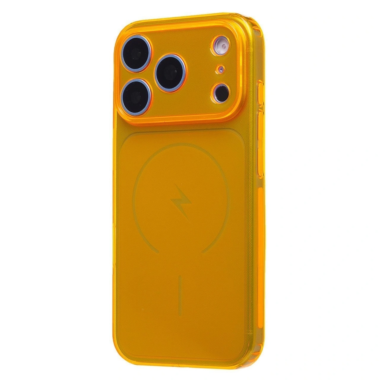 Чехол-накладка - SC350 для Apple iPhone 17 Pro/18 Pro (orange) 