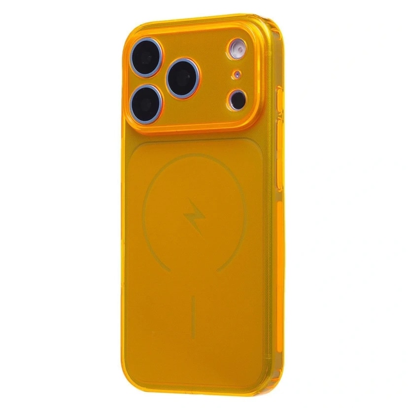 Чехол-накладка - SC350 для Apple iPhone 17 Pro/18 Pro (orange) 