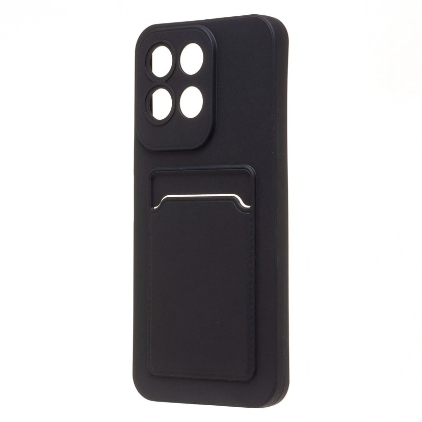 Чехол-накладка с картхолдером - SC337 для Redmi 17 5G (black) 