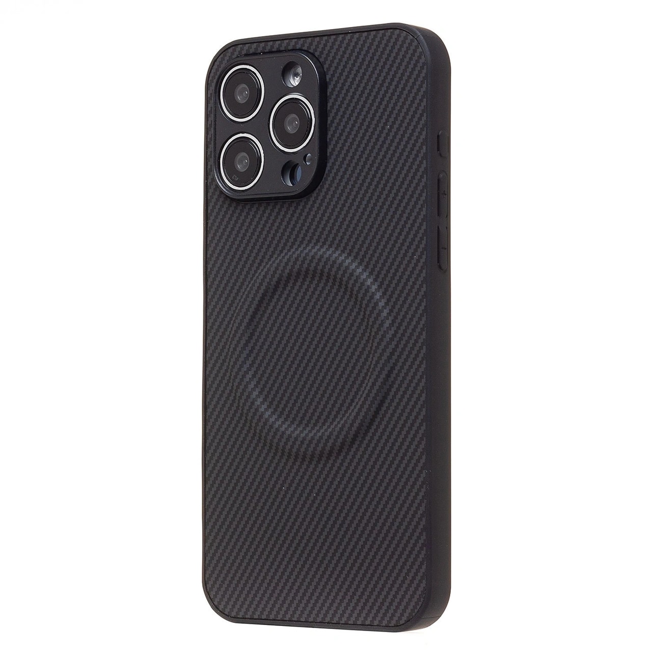 Чехол-накладка - SM049 для Apple iPhone 15 Pro Max (black) 