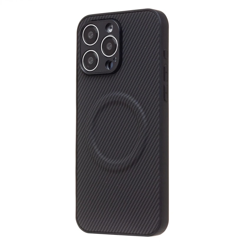 Чехол-накладка - SM049 для Apple iPhone 15 Pro Max (black) 
