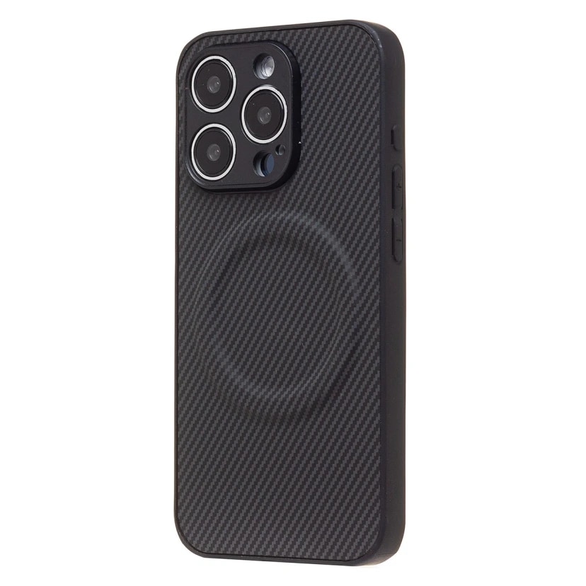 Чехол-накладка - SM049 для Apple iPhone 15 Pro (black) 