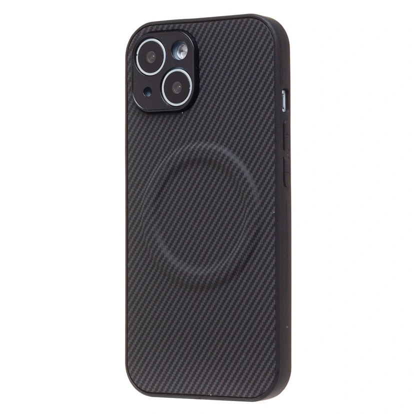 Чехол-накладка - SM049 для Apple iPhone 15 (black) 