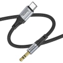 Кабель Type-C - 3.5 jack- Hoco UPA26 (100см) (black)  — фото 2