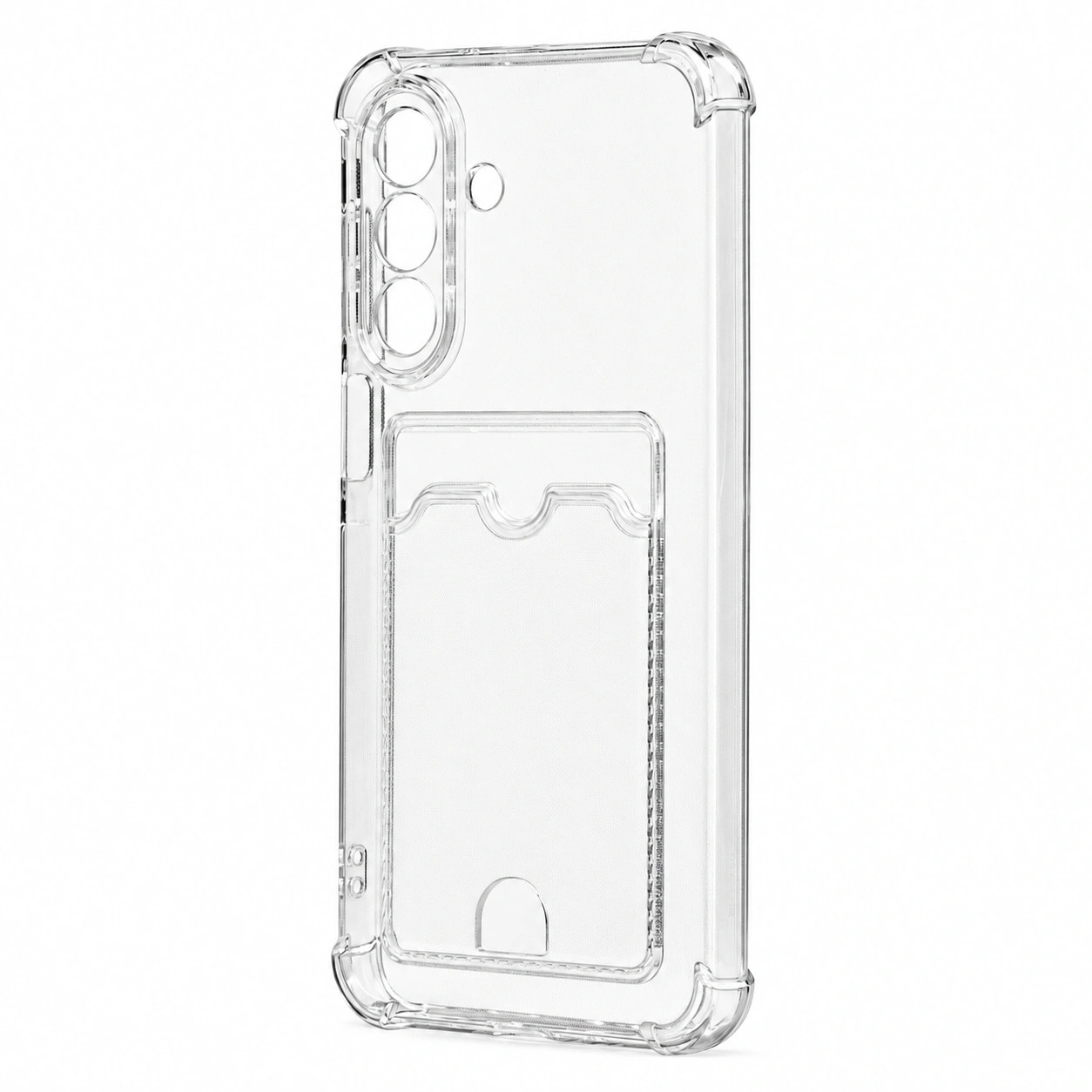 Чехол-накладка с картхолдером - SC276 для Samsung Galaxy A27 5G (transparent) 