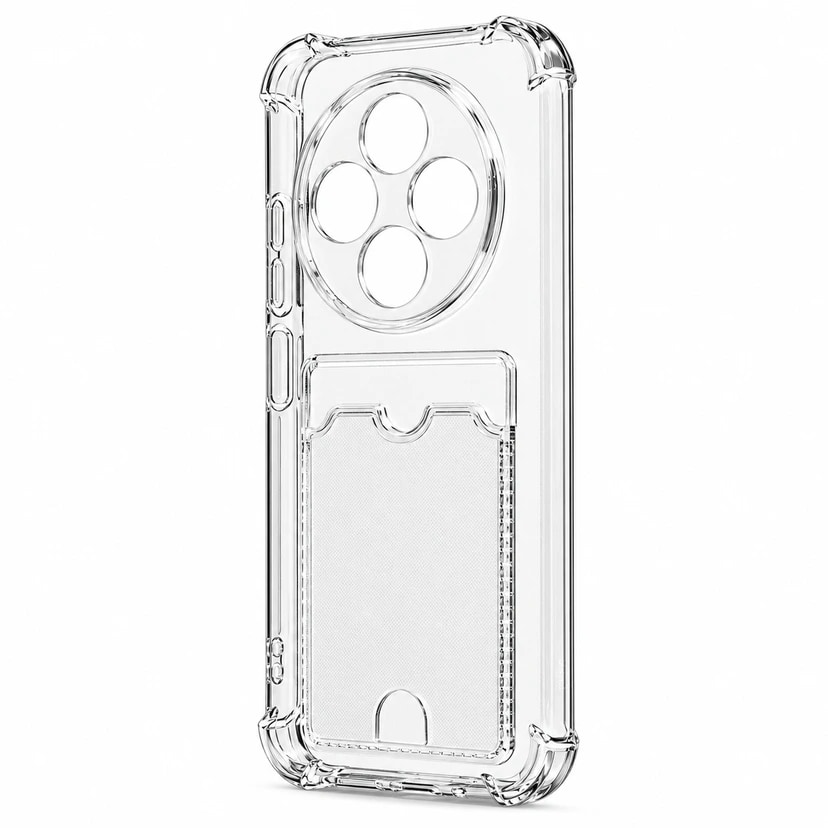 Чехол-накладка с картхолдером - SC276 для Redmi 17C 5G (transparent) 
