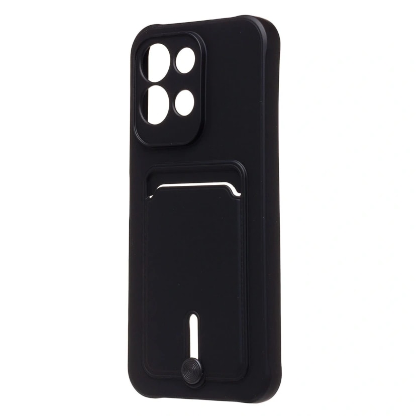 Чехол-накладка с картхолдером - SC304 для Redmi 17 4G (black) 