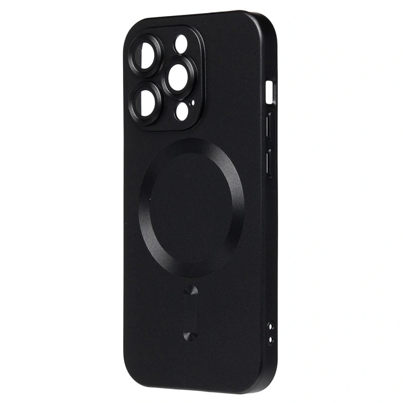 Чехол-накладка - SM020 Matte SafeMag для Apple iPhone 14 Pro (black) 