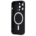 Чехол-накладка - SM020 Matte SafeMag для Apple iPhone 14 Pro (black)  — фото 2