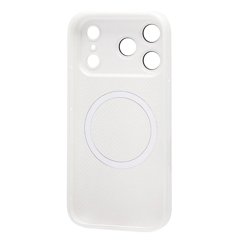 Чехол-накладка - SM021 SafeMag для Apple iPhone 17 Pro/18 Pro (white)  — фото 2