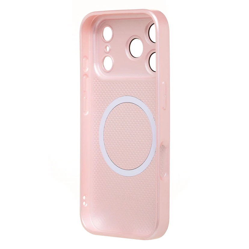Чехол-накладка - SM021 SafeMag для Apple iPhone 17 Pro/18 Pro (light pink)  — фото 2