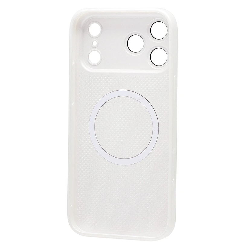 Чехол-накладка - SM021 SafeMag для Apple iPhone 17 Pro Max/18 Pro Max (white)  — фото 2