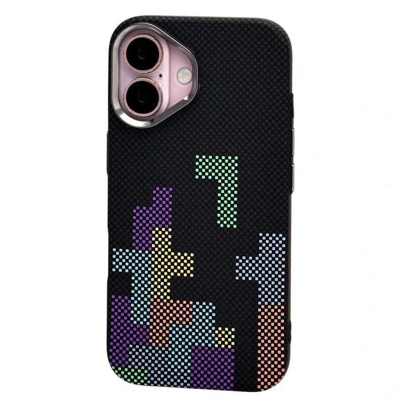 Чехол-накладка - Luxo Creative M035 для Apple iPhone 16 (black) 