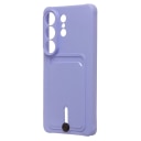 Чехол-накладка с картхолдером - SC304 для Samsung Galaxy S26 Ultra (light violet)  — фото 1