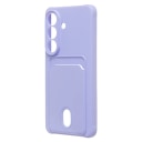 Чехол-накладка с картхолдером - SC304 для Samsung Galaxy S26 (light violet)  — фото 1