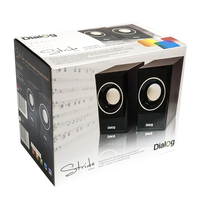 Компьютерная акустика - Dialog Stride AST-15UP (black) 