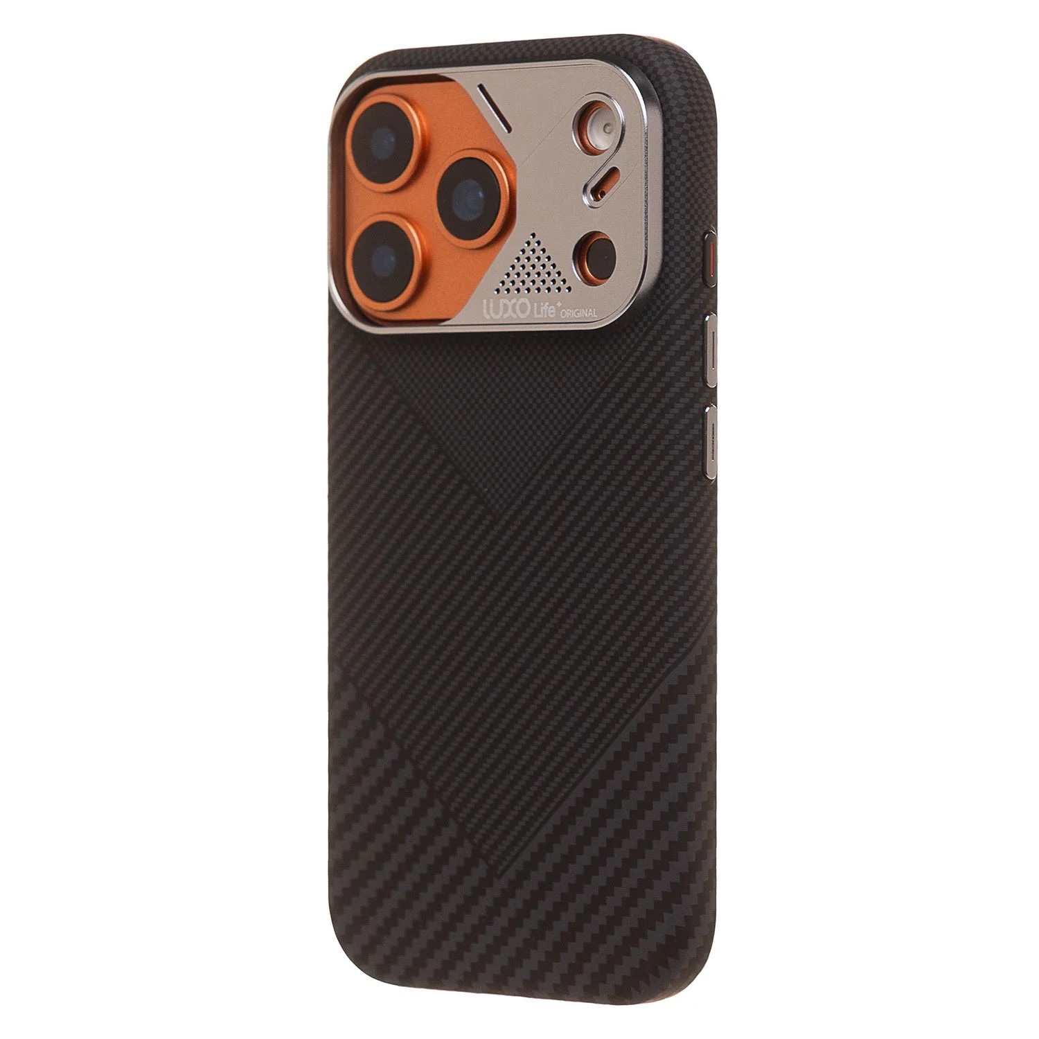Чехол-накладка - Luxo Creative PC26 для Apple iPhone 17 Pro/18 Pro (black) 