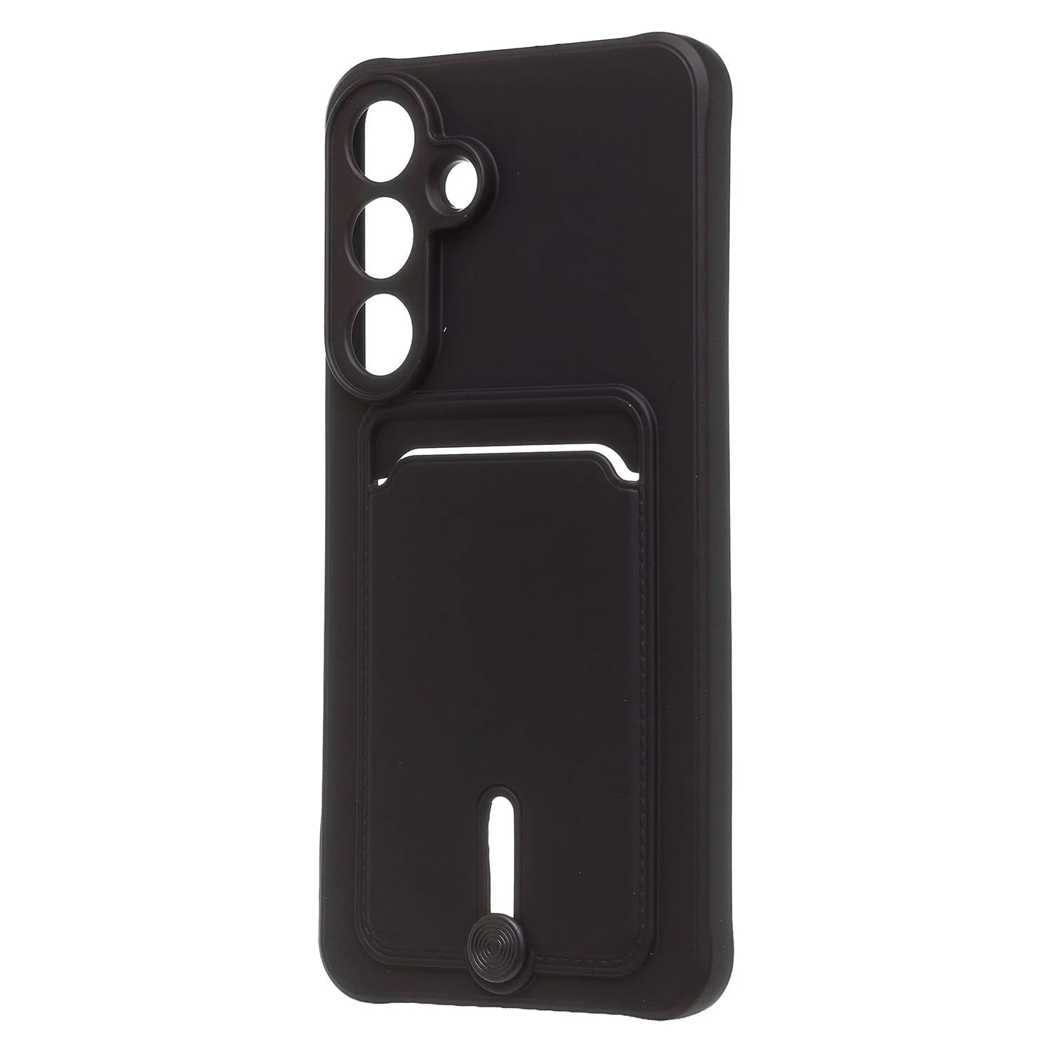 Чехол-накладка с картхолдером - SC304 для Samsung Galaxy S26 FE (black)  — фото 2