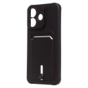 Чехол-накладка с картхолдером - SC304 для Poco X8 (black)  — фото 1
