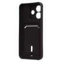 Чехол-накладка с картхолдером - SC304 для Poco X8 (black)  — фото 2