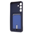 Чехол-накладка с картхолдером - SC304 для Samsung Galaxy S26 FE (dark blue)  — фото 2