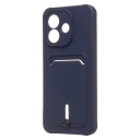Чехол-накладка с картхолдером - SC304 для Redmi Note 17 5G (dark blue)  — фото 1
