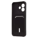 Чехол-накладка с картхолдером - SC304 для Redmi Note 17 5G (black)  — фото 2