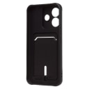 Чехол-накладка с картхолдером - SC304 для Redmi Note 17 Pro 5G (black)  — фото 2