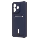 Чехол-накладка с картхолдером - SC304 для Redmi Note 17 Pro 5G (dark blue)  — фото 1