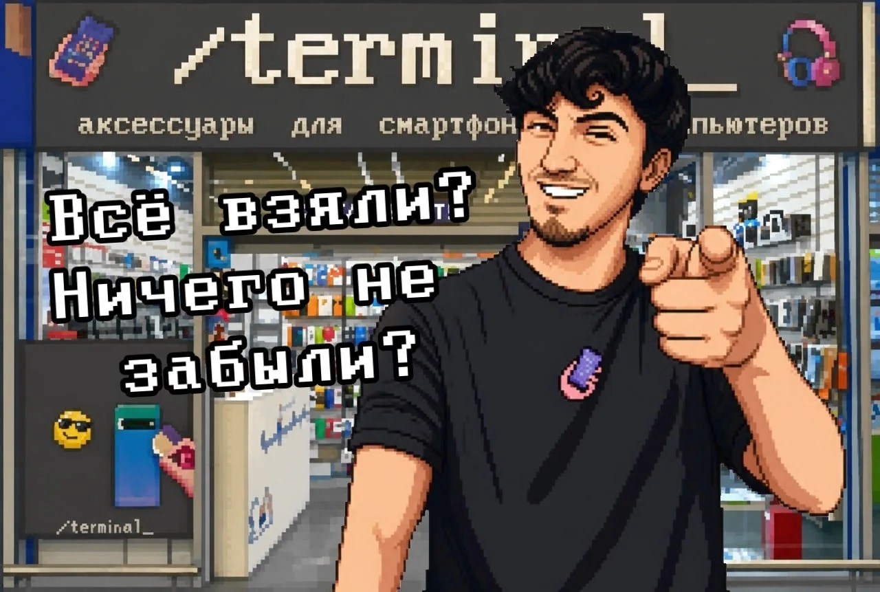 Всё взяли? Ничего не забыли?