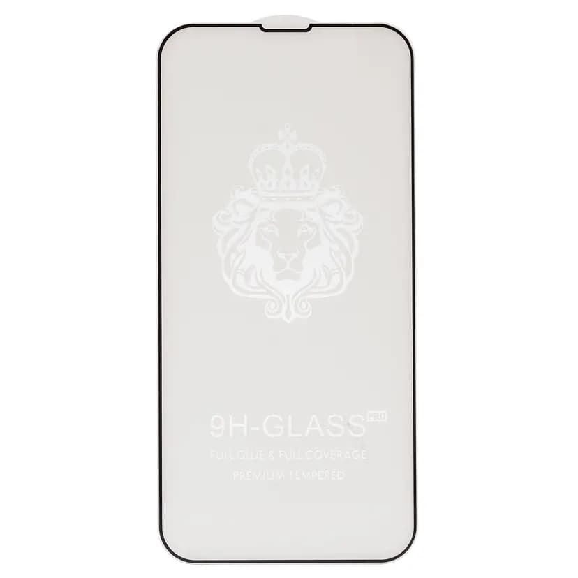 Защитное стекло - Brera 2.5D для Apple iPhone 13/13 Pro/14/16e/17e (black) — фото 2