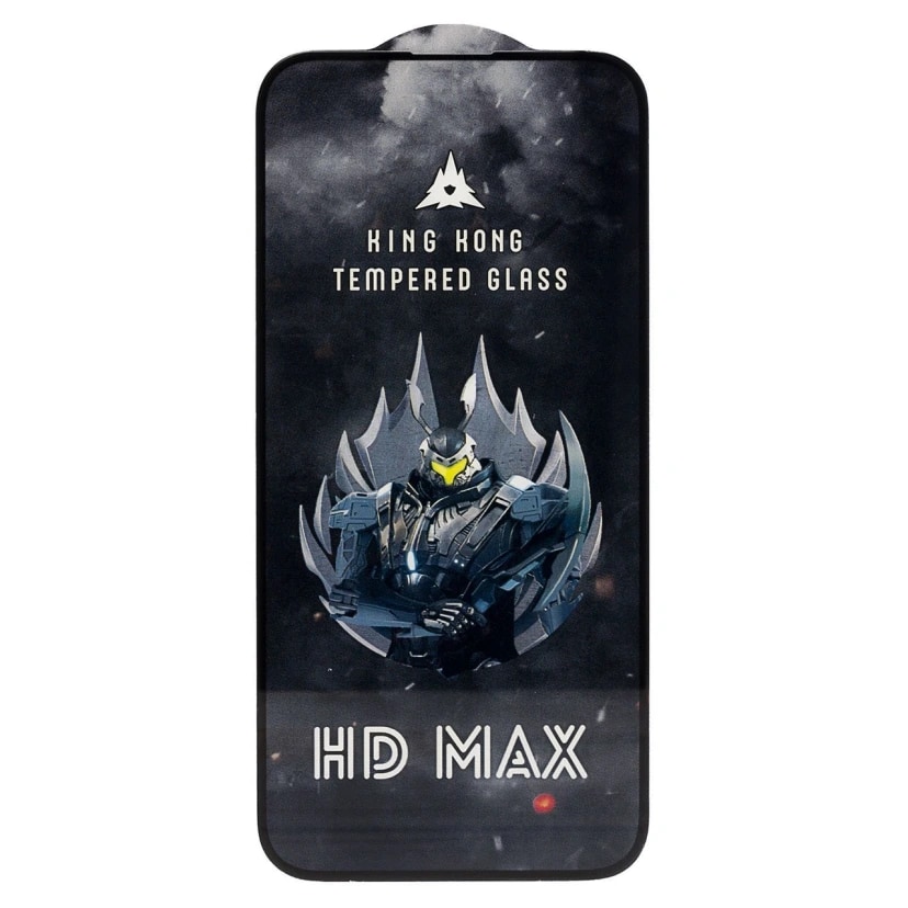 Защитное стекло - Brera 2.5D для Apple iPhone 14 Pro Max/15 Plus/16 Plus (black)