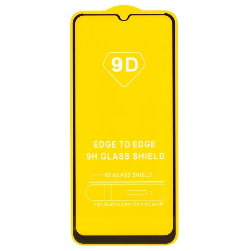 Защитное стекло - Full Glue 2.5D для Samsung Galaxy A12/A02/A03/A03 Core/A03s/A04/A04s/A04e/A32 5G/M12 (black)