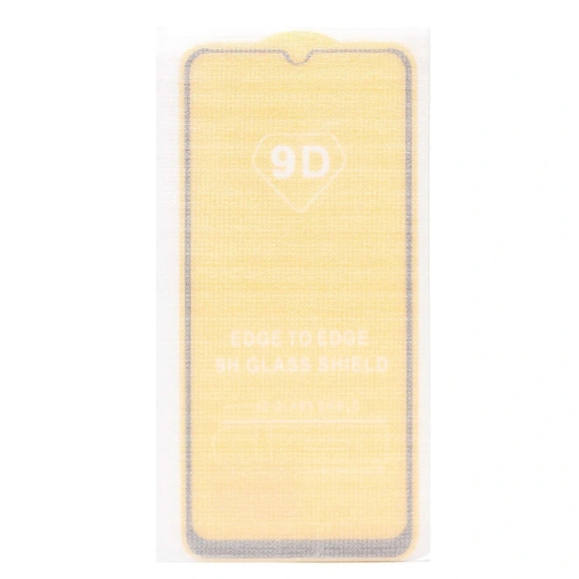Защитное стекло - Full Glue 2.5D для Samsung Galaxy A12/A02/A03/A03 Core/A03s/A04/A04s/A04e/A32 5G/M12 (black) — фото 2
