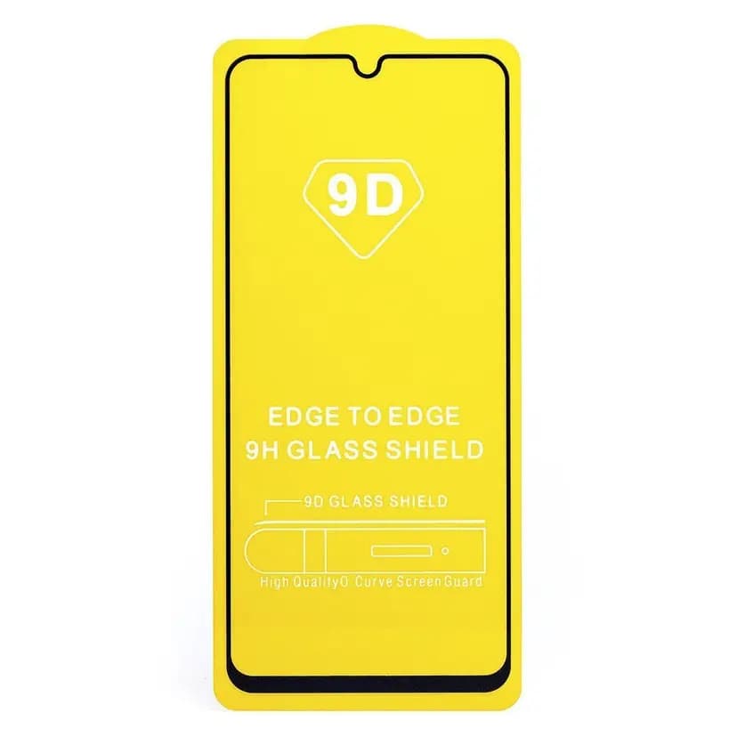 Защитное стекло - Full Glue 2.5D для Samsung Galaxy A22 4G/A31/A32 4G/A33 5G/M22/M32 (black) — фото 2