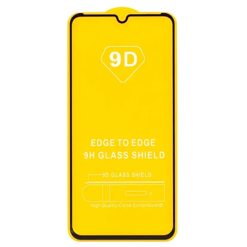 Защитное стекло - Full Glue 2.5D для Redmi 10C/12C/A3/A3x/Poco C40/C55/C61 (black) — фото 2