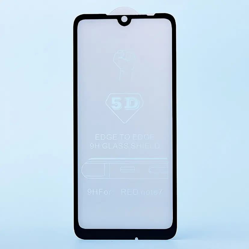 Защитное стекло - Activ 3D для Redmi Note 7/Note 7 Pro (black) — фото 2