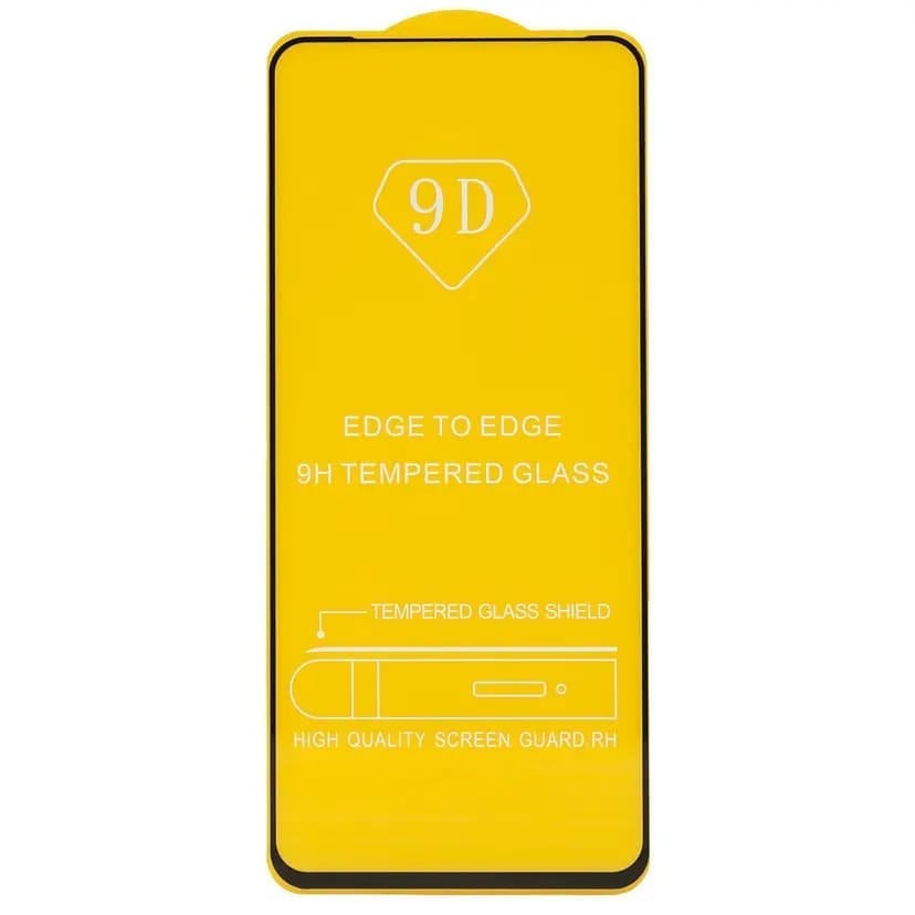 Защитное стекло - Full Glue 2.5D для Infinix Hot 12 Play (black)