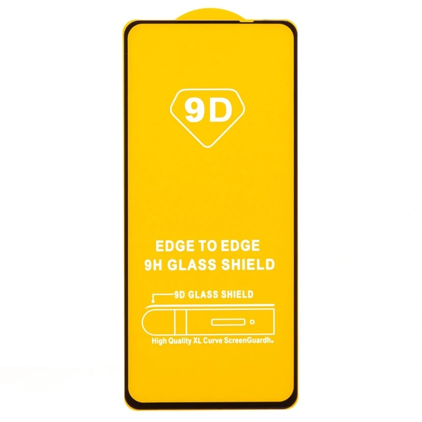 Защитное стекло - Full Glue 2.5D для Oppo A78 (black)