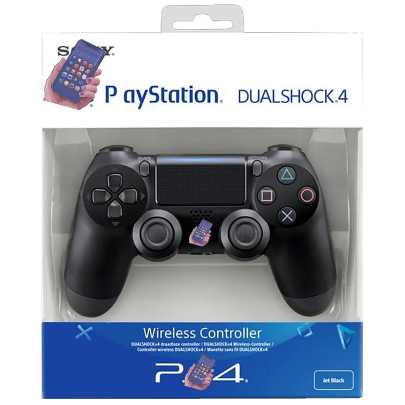 Геймпад - Dualshock PS4 Replica (black)