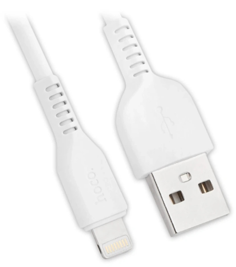 Кабель USB - Apple lightning - Hoco X20 Starlight Glare (300 см) (white)