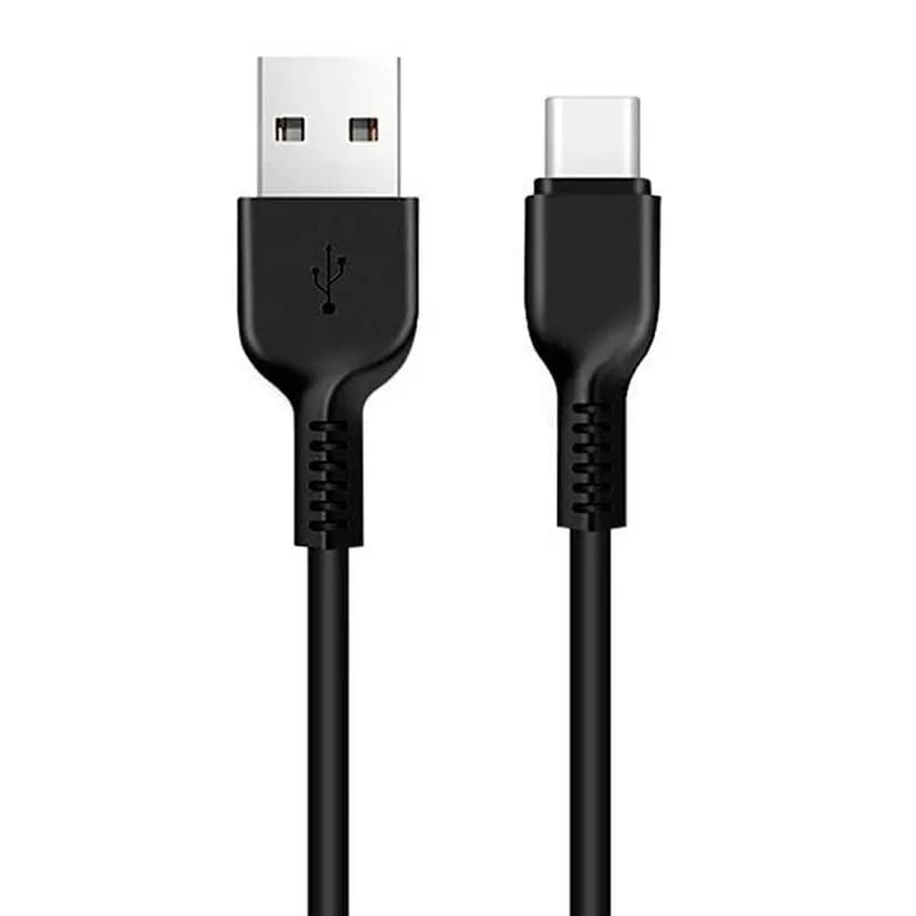 Кабель USB - Type-C - Hoco X20 Exotic Radiance (100 см) (black) — фото 2