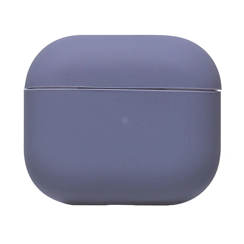 Чехол - Soft Touch для кейса Apple AirPods 3 (lavander grey) — фото 2