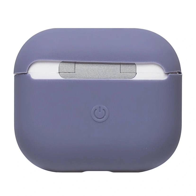 Чехол - Soft Touch для кейса Apple AirPods 3 (lavander grey) — фото 3